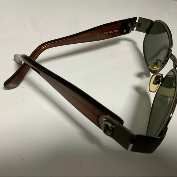 Beautiful Brown Copper Frame Gianni Versace Vintage Sunglasses! - Picture 5 of 16